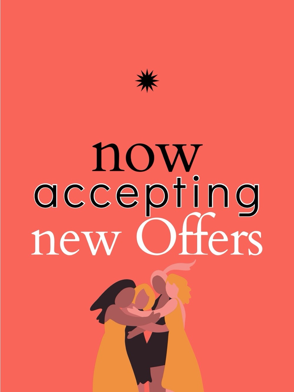 Now Accepting New Offers